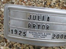 Julia Pate Pryor Julia Pate Pryor