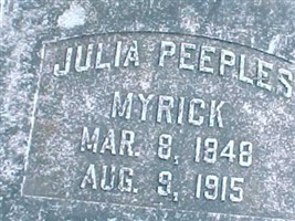 Julia Peeples Myrick