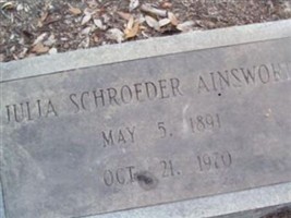 Julia Schrodder Ainsworth Julia Schrodder Ainsworth