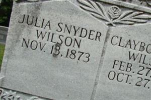 Julia Snyder Wilson