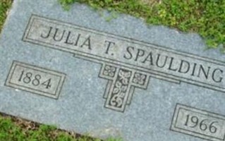 Julia T Spaulding