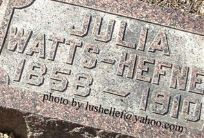 Julia Watts Hefner Gahan Julia Watts Hefner Gahan