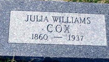 Julia Williams Cox
