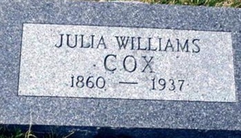 Julia Williams Cox