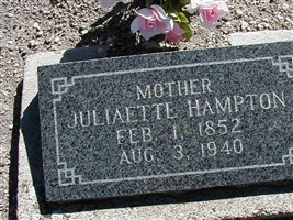 Juliaette DeGraw Hampton Juliaette DeGraw Hampton