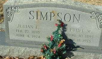 Julian E. Simpson Julian E. Simpson