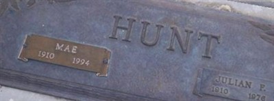 Julian F. Hunt Julian F. Hunt