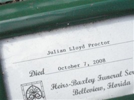 Julian Lloyd Proctor Julian Lloyd Proctor