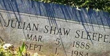 Julian Shaw Sleeper Julian Shaw Sleeper