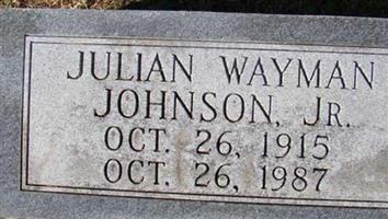 Julian Wayman Johnson, Jr