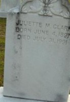 Juliette M Barron Clark Juliette M Barron Clark