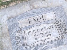 Julius M. "Jake" Paul