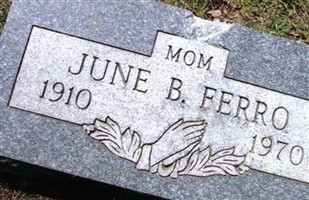 June Bell Dunehew Briscoe - Ferro