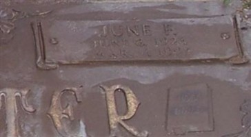 June Franks Lancaster