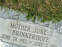 June Jensen Brinkerhoff June Jensen Brinkerhoff