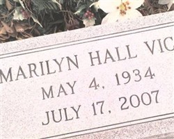 June Marilyn Hall Vick June Marilyn Hall Vick