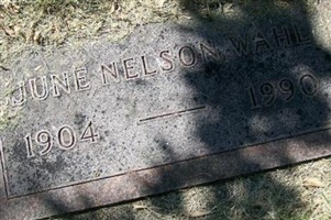 June Nelson Wahl June Nelson Wahl