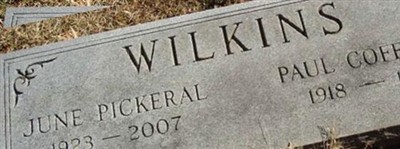 June Pickeral Wilkins June Pickeral Wilkins