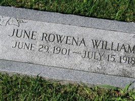 June Rowena Williams