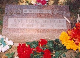 June Veronica Devine Springer