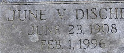 June Violet Leedy Discher