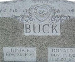 Junia E. Soderlund Buck Junia E. Soderlund Buck