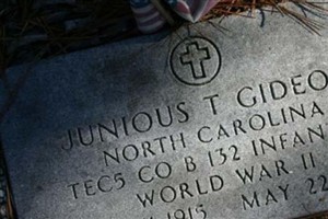 Junious T. Gideon Junious T. Gideon