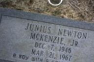Junius Newton McKenzie, Jr Junius Newton McKenzie, Jr