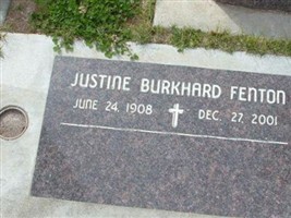 Justine Burkhard Fenton Justine Burkhard Fenton
