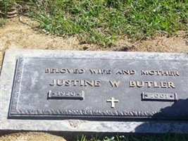 Justine W Butler Justine W Butler