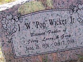 J. W. "Pop" Wicker, Jr