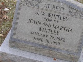 J. W. Whitley J. W. Whitley