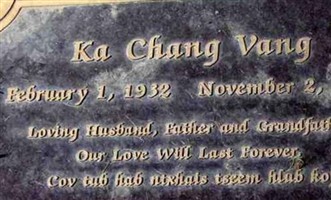 Ka Chang Vang