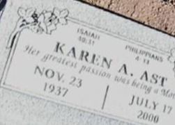 Karen A. Ast Karen A. Ast