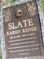Karen Renee Slate Karen Renee Slate
