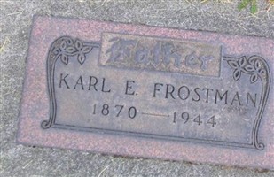 Karl E Frostman Karl E Frostman