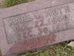 Karl G Muth, Sr