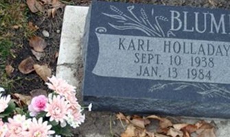 Karl Holladay Blumel Karl Holladay Blumel