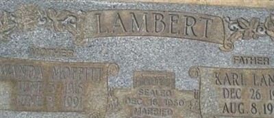 Karl Laney Lambert