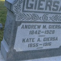 Kate A. Cleve Giersa Kate A. Cleve Giersa