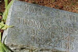 Kate E (DeWitt) Roberts
