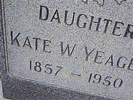 Kate W Yeager