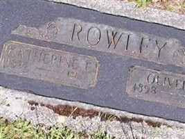 Katherine E Rowley