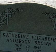 Katherine Elizabeth Anderson Brown
