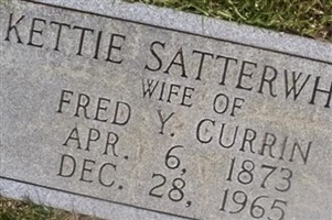 Katherine Elizabeth "Kettie" Satterwhite Currin
