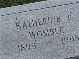Katherine F Womble Katherine F Womble