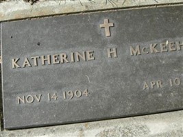 Katherine H McKeehan