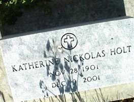 Katherine Nickolas Holt