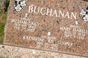 Katherine P Buchanan Cooper Katherine P Buchanan Cooper