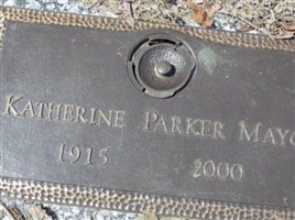 Katherine Parker Mayo Katherine Parker Mayo